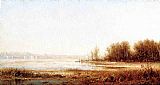 Sanford Robinson Gifford The Marshes of the Hudson painting